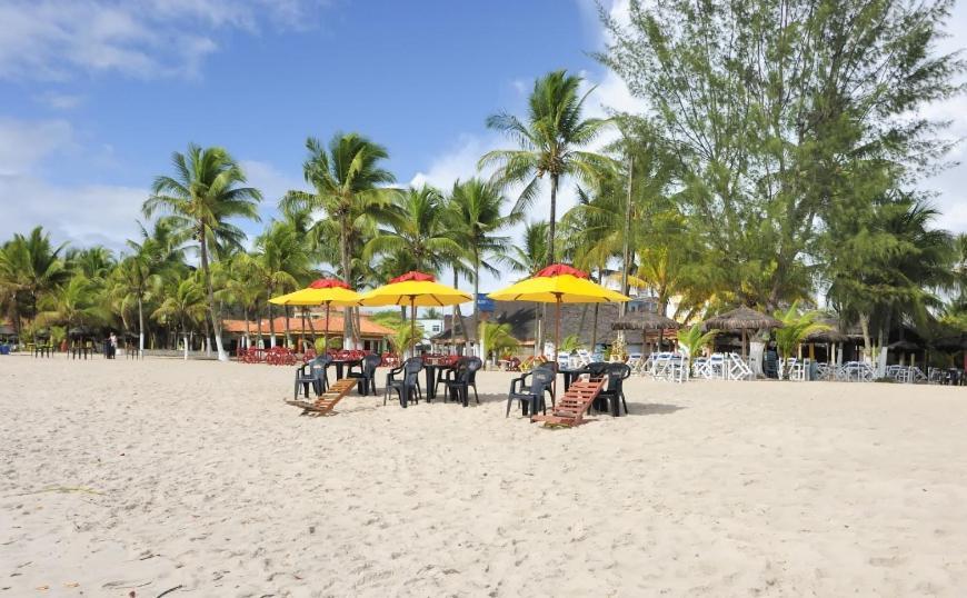 Chales Suites Pe Na Areia Guaibim Ngoại thất bức ảnh