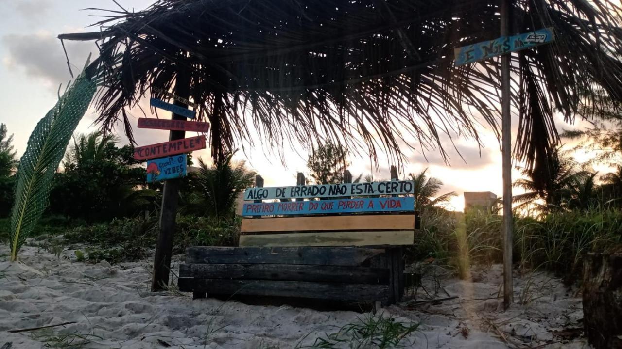 Chales Suites Pe Na Areia Guaibim Ngoại thất bức ảnh