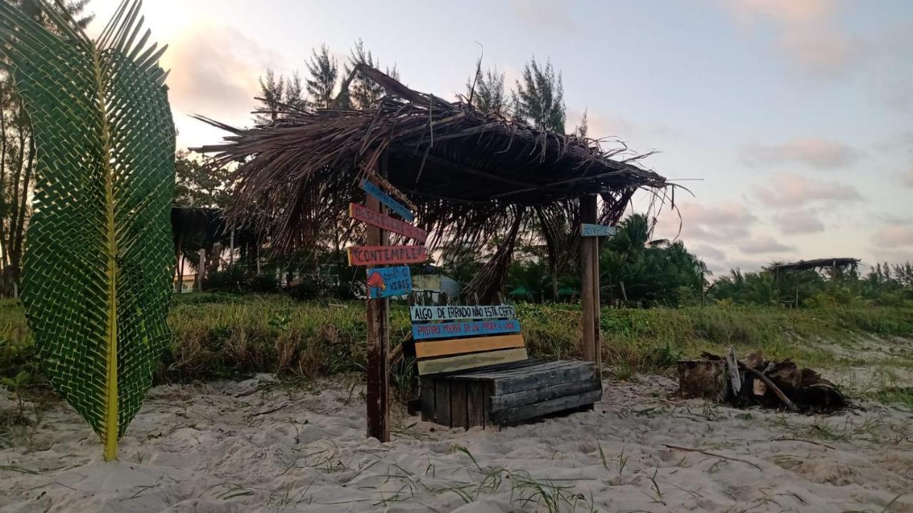 Chales Suites Pe Na Areia Guaibim Ngoại thất bức ảnh