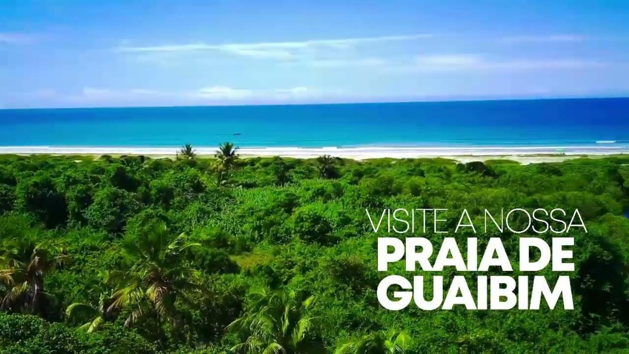 Chales Suites Pe Na Areia Guaibim Ngoại thất bức ảnh